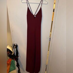 Maroon Express Jumpsuit Romper Size 4